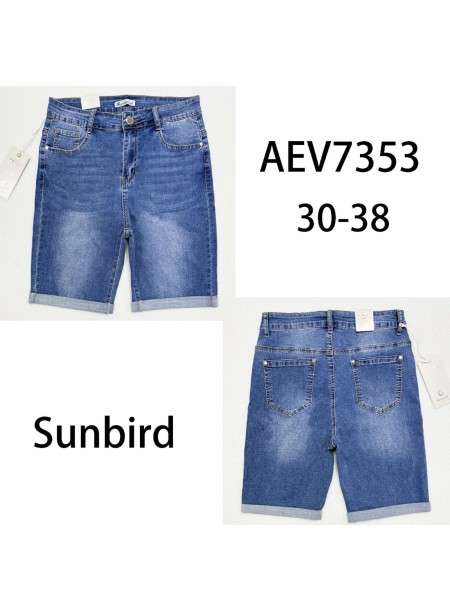 Spodenki jeansowe meskie  ,size 30-38, paczka 10szt,