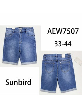 Spodenki jeansowe meskie  ,size 33-44, paczka 10szt,