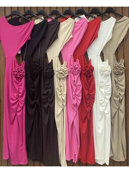 Sukienki damskie wloskie, Size uni,paczka 6szt,mix kolor