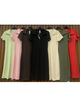 Sukienki damskie wloskie, Size uni,paczka 6szt,mix kolor