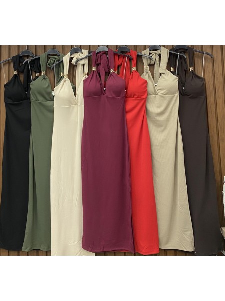 Sukienki damskie wloskie, Size uni,paczka 6szt,mix kolor
