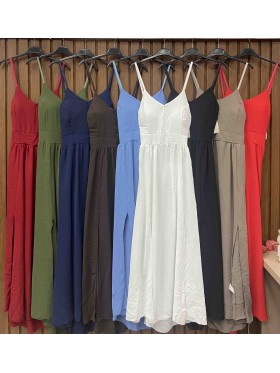 Sukienki damskie wloskie, Size uni,paczka 6szt,mix kolor