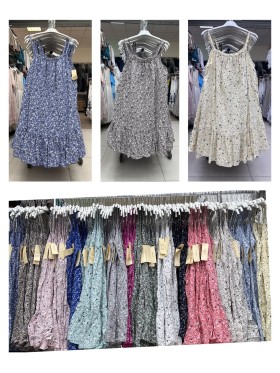 Sukienki damskie wloskie, Size uni,paczka 6szt,mix kolor