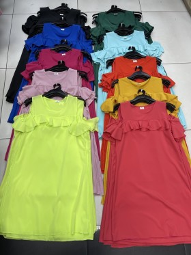 Sukienki damskie polskie, Size 36-44,paczka 5szt,1kolor