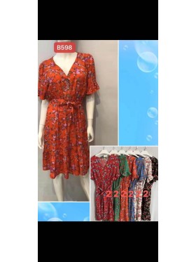 Sukienki damskie , Size m-2xl,paczka 12szt,mix kolor