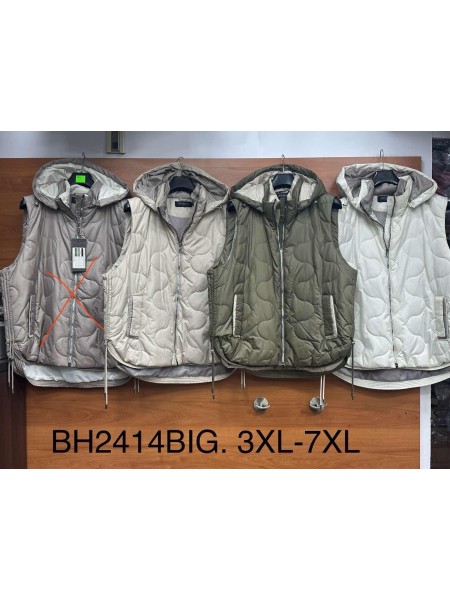 Kamizelki damskie , Size 3xl-7xl,paczka 5szt,1kolor
