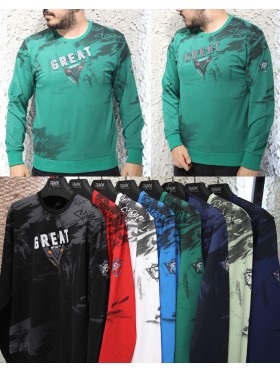 Bluzy MĘSKA , Size m-2xl,paczka 12szt,mix kolor