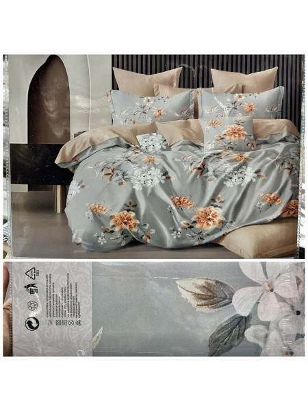 Komplet pościeli 100% satyna - bawełna 4 Częściowy Rozmiar : 200/220cm