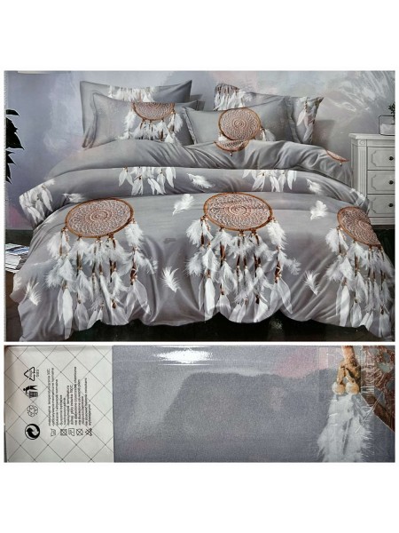 Komplet pościeli 100% satyna - bawełna 4 Częściowy Rozmiar : 200/220cm