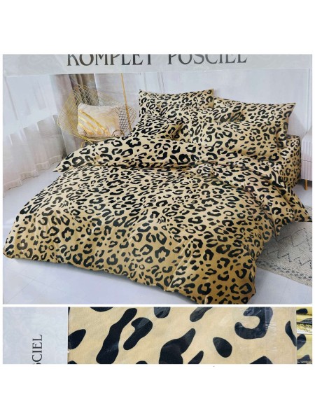 Komplet pościeli 100% satyna - bawełna 4 Częściowy Rozmiar : 200/220cm