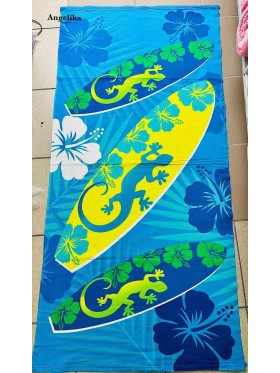 Ręczniki Plażowe Mikrofibra Rozmiar 80/150cm,Paczka 12 szt mix losowo