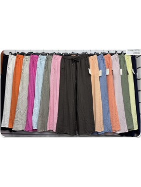 Spodnie damskie wloskie, Size uni,paczka 6szt,mix kolor
