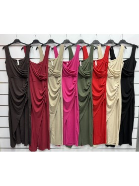 Sukienki damskie wloskie, Size uni,paczka 6szt,mix kolor