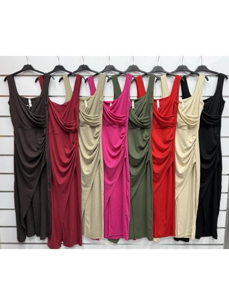 Sukienki damskie wloskie, Size uni,paczka 6szt,mix kolor