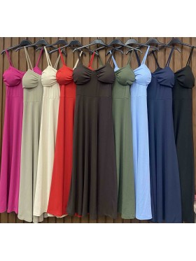 Sukienki damskie wloskie, Size uni,paczka 6szt,mix kolor
