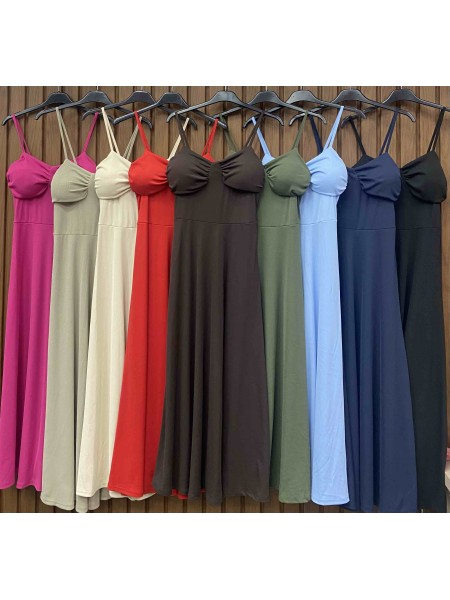 Sukienki damskie wloskie, Size uni,paczka 6szt,mix kolor