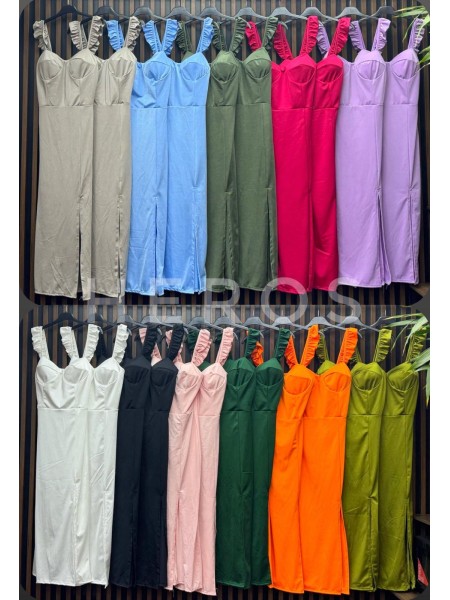 Sukienki damskie wloskie, Size uni ,paczka 6szt,mix kolor