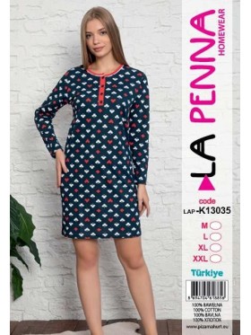 Koszule nocne damskie tureckie, Size m-2xl,paczka 12szt,jeden kolor