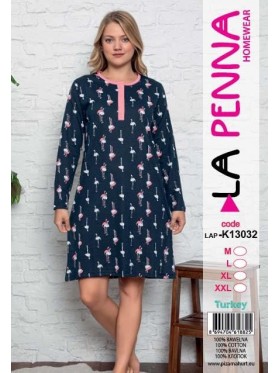 Koszule nocne damskie tureckie, Size m-2xl,paczka 12szt,jeden kolor