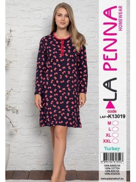 Koszule nocne damskie tureckie, Size m-2xl,paczka 12szt,jeden kolor