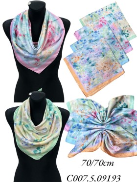 Szaliki Damskie , size standard (12szt/paczka) mix kolor,