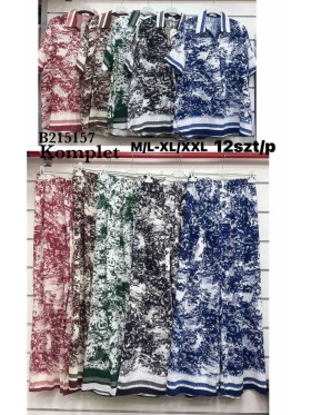 Komplety damskie ,size m-2xl, paczka 12szt,mix kolor