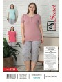 Piżama damskie tureckie, Size l-4xl,paczka 12szt,mix  kolor