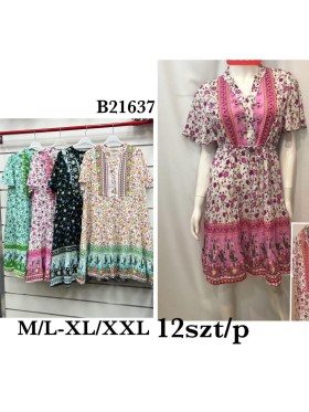 Sukienki damskie ,size m-2xl, paczka 12szt,mix kolor