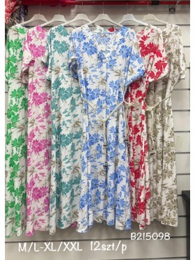 Sukienki damskie ,size m-2xl, paczka 12szt,mix kolor