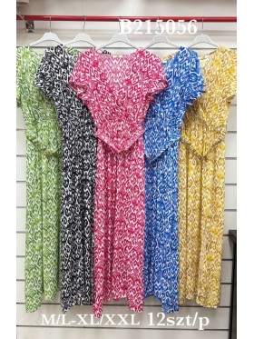 Sukienki damskie ,size m-2xl, paczka 12szt,mix kolor