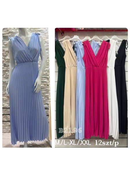 Sukienki damskie ,size m-2xl, paczka 12szt,mix kolor