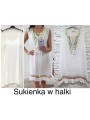 Sukienki damskie Włoski ,size uni  ,paczka 6szt mix kolor