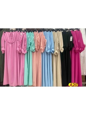 Sukienki damskie wloskie, Size uni ,paczka 6szt,mix kolor