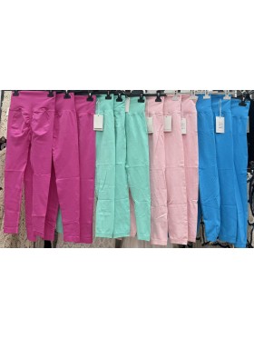 Legginsy damskie wloskie, Size uni ,paczka 6szt,mix kolor