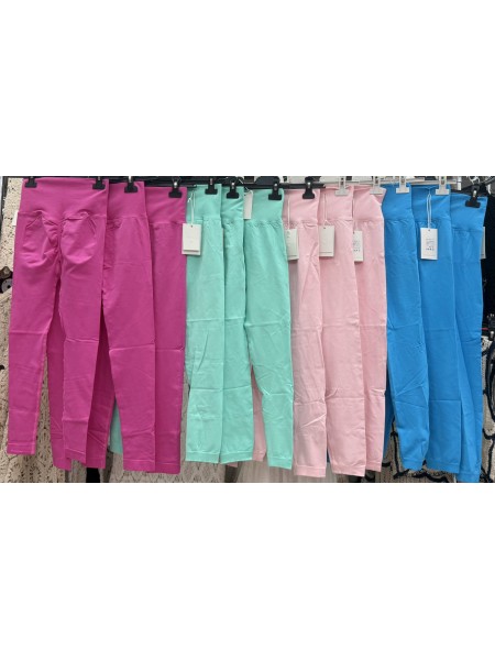 Legginsy damskie wloskie, Size uni ,paczka 6szt,mix kolor