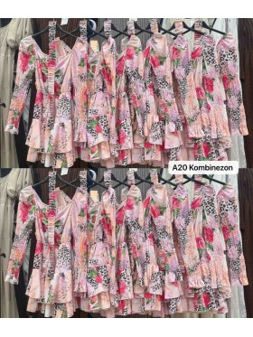 Sukienki damskie wloskie, Size uni ,paczka 6szt,mix kolor
