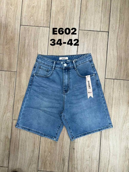 Spodenki jeansowe damskie ,size 34-42, paczka 10szt,