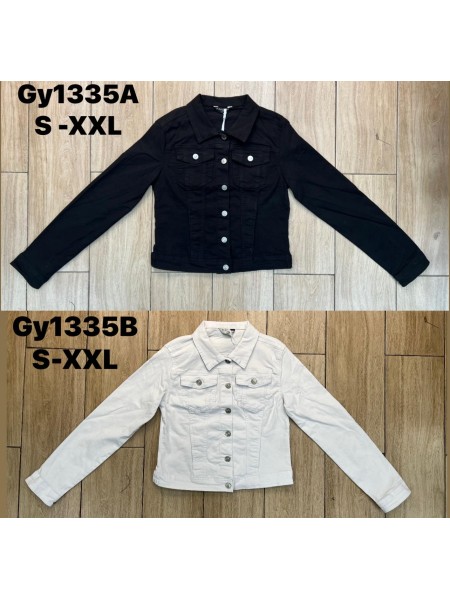 Kurtki Jeansowe damskie ,size s-2xl, paczka 10szt,