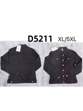 Kurtki Jeansowe damskie ,size xl-5xl, paczka 10szt,