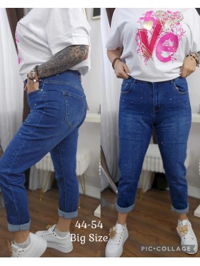 Jeansy damskie ,size 44-54, paczka 10szt,