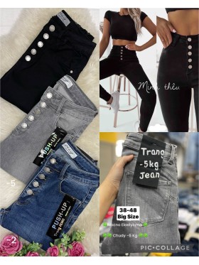 Jeansy damskie ,size 38-48, paczka 10szt,1 kolor