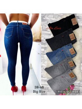 Jeansy damskie ,size 38-48, paczka 10szt,1 kolor