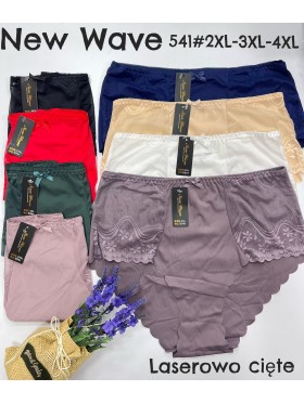 Majtki damskie, size 2-4xl paczka 24szt ,mix kolor