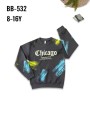 Bluza dzieciece rozm 8-16 lat, paczka 5szt,1 kolor