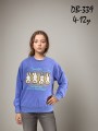 Bluza dzieciece rozm 4-12 lat, paczka 5szt,1 kolor