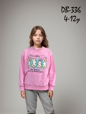 Bluza dzieciece rozm 4-12 lat, paczka 5szt,1 kolor