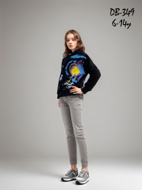 Bluza dzieciece rozm 6-14 lat, paczka 5szt,1 kolor