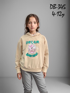 Bluza dzieciece rozm 4-12 lat, paczka 5szt,1 kolor