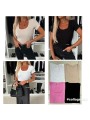 Bluzki damskie polskie,size s-l,paczka 6szt, 1kolor