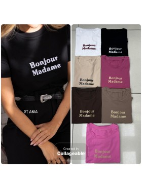 Bluzki damskie polskie,size uni ,paczka 6szt, mix kolor